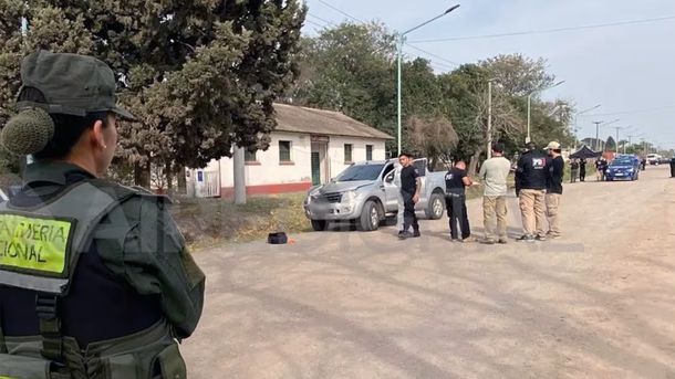 Lugar del accidente protagonizado por Nico Mattioli. Foto gentileza Aire de Santa Fe. Lugar del accidente protagonizado por Nico Mattioli. Foto gentileza Aire de Santa Fe.