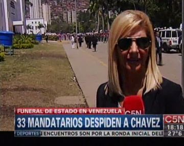 Nuevo informe de la enviada especial de C5N a Venezuela