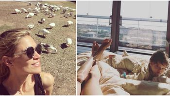 La mujer de Diego Simeone, feliz en Buenos Aires con su hija Francesca La mujer de Diego Simeone, feliz en Buenos Aires con su hija Francesca