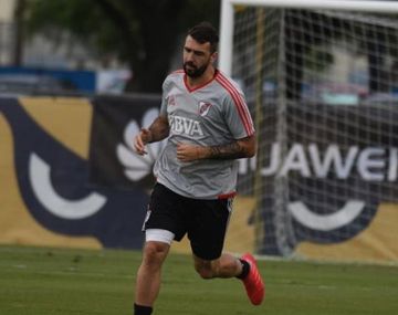 Preocupación en River: Pratto se fue del entrenamiento y encendió las alarmas