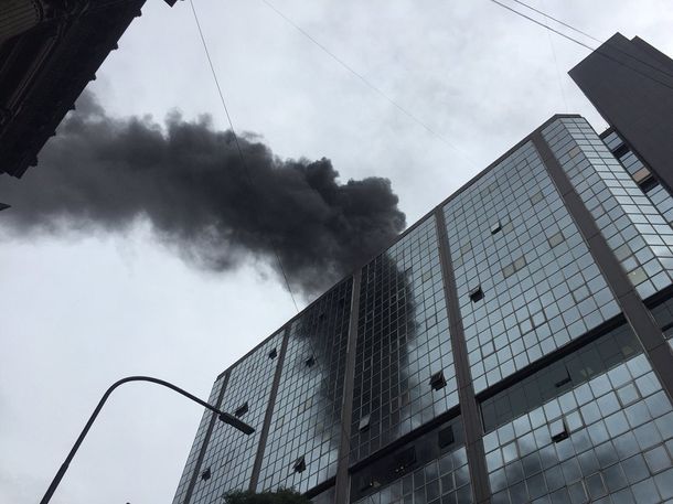 Se incendia el edificio anexo del Congreso