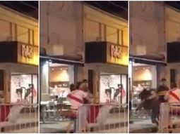 Violencia de género en el festejo del Boca - River