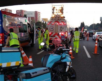 Impresionante choque múltiple en la autopista Riccheri: hay 22 heridos