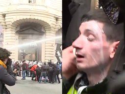 Represión frente al Congreso: tensión, gases y balas de goma contra trabajadores y jubilados