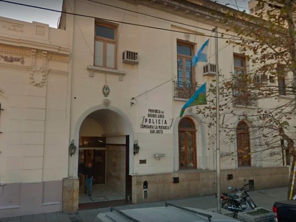 La comisaría de San Justo que intentaron tomar a los tiros.&nbsp;