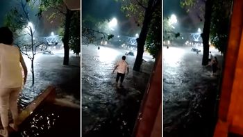 Una familia fue rescatada por un policía en Tucumán Una familia fue rescatada por un policía en Tucumán