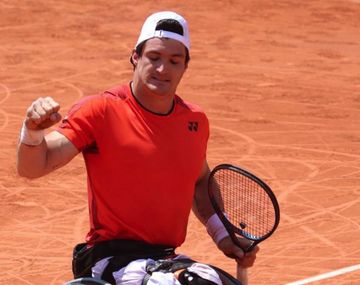 ¡Enorme! Gustavo Fernández campeón de Roland Garros en tenis adaptado