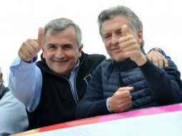 Gerardo Morales y Mauricio Macri