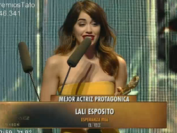 premios tato: lali esposito gano como mejor actriz y le dedico el premio a mariano martinez premios tato: lali esposito gano como mejor actriz y le dedico el premio a mariano martinez