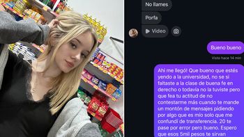 transfirio $20.000 por error, reclamo el dinero y la respuesta se volvio viral: te devuelvo... transfirio $20.000 por error, reclamo el dinero y la respuesta se volvio viral: te devuelvo...