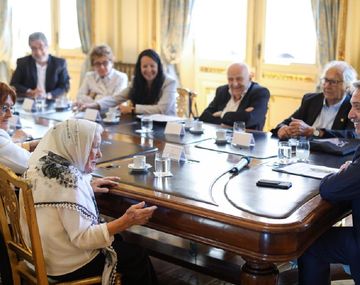 Alberto Fern&aacute;ndez se reuni&oacute; con organismo de derechos humanos