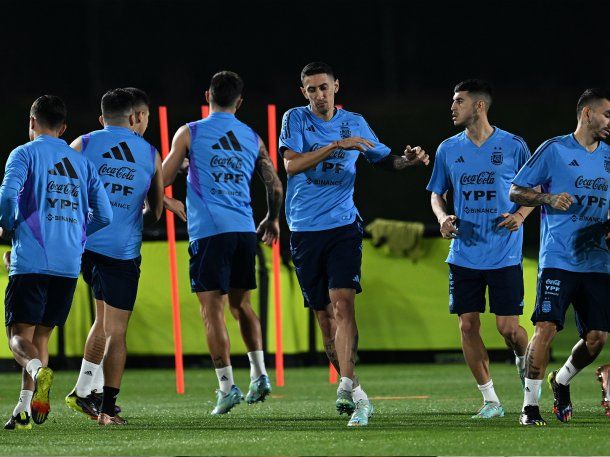 Sin Messi y con Di María, Argentina ya se prepara para la final con Francia