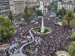 A qué hora empieza la marcha en Plaza de Mayo por el atentado a Cristina Kirchner