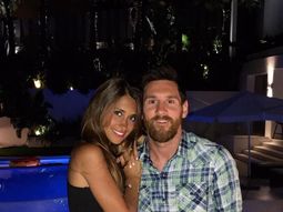 Leo Messi y Antonella Roccuzzo, en Ibiza Leo Messi y Antonella Roccuzzo, en Ibiza