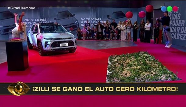 Yanina Zilli ganó el auto en Gran Hermano.