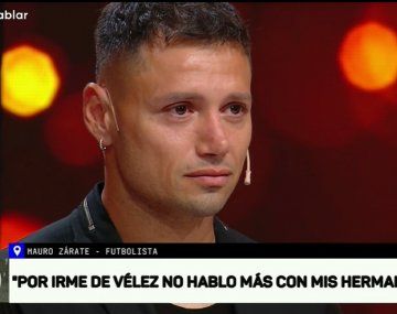 Mauro Zárate: Por ir a Boca no habló con mis hermanos