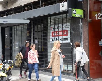 Subió casi un 40% la cantidad de locales comerciales vacíos en la Ciudad de Buenos Aires