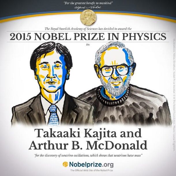 Takaaki Kajita y Arthur B. McDonald ganaron el premio Nobel de Física