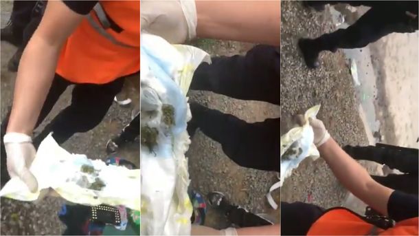 Detuvieron a una madre que quiso ingresar a la cancha con marihuana escondida en el pañal de su bebé