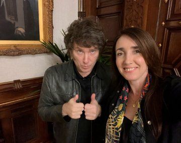 El presidente Javier Milei y la vicepresidente Victoria Villarruel