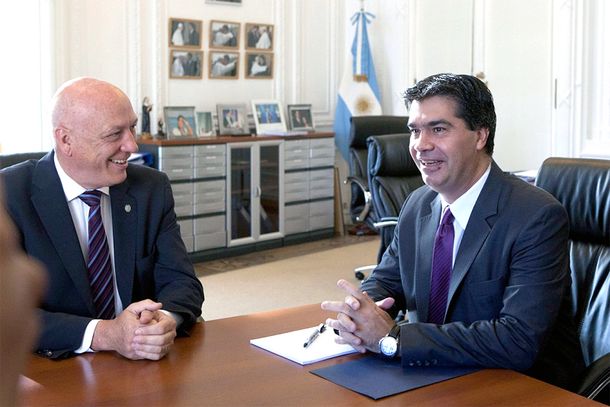 Capitanich y Bonfatti avanzaron en una agenda de créditos