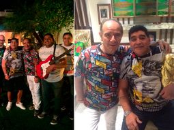 el festejo tropical de diego maradona en la argentina con rocio oliva y jana el festejo tropical de diego maradona en la argentina con rocio oliva y jana
