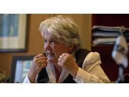 La ex vicepresidenta y ex senadora uruguaya, Lucía Topolansky. La ex vicepresidenta y ex senadora uruguaya, Lucía Topolansky.