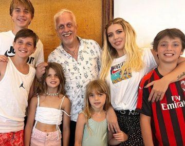 Wanda Nara se reconcilió con su papá: las primeras fotos con sus nietas