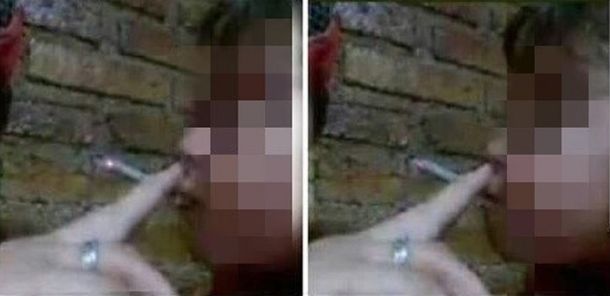 Escándalo por una mujer que le hizo fumar marihuana a la hija de 2 años y le sacó fotos