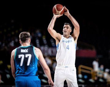La Selección de Básquet sufrió a Doncic y cayó por paliza en el debut