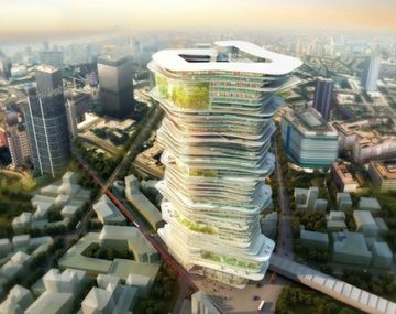 Ciudad sin Límites: un concepto de edificio futurista de 300 metros