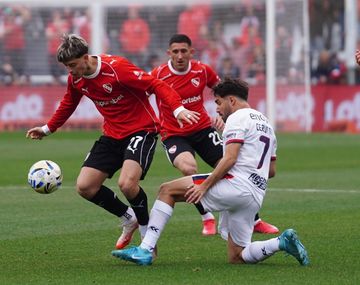 Iguales: Independiente y San Lorenzo empataron 1-1 en Avellaneda