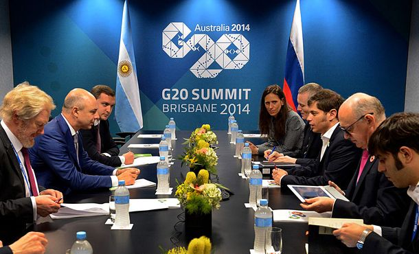Cristina celebró la inclusión del litigio con los buitres en el G-20