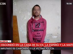 se escondio en la casa de su ex, la espero y cuando llego la mato a punaladas se escondio en la casa de su ex, la espero y cuando llego la mato a punaladas