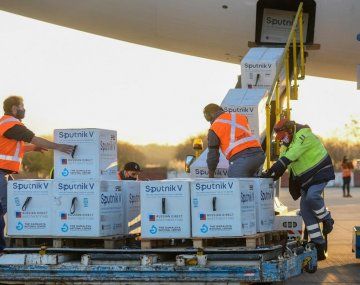 Hoy llega otro cargamento de Sputnik V y Argentina se encamina a superar las 26 millones de vacunas