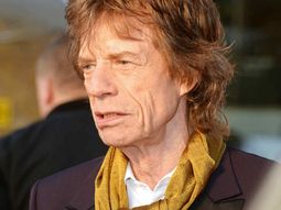 Mick Jagger fue padre por octava vez