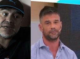 diego maradona estallo contra un periodista: sos muy bol... diego maradona estallo contra un periodista: sos muy bol...