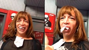 lizy tagliani presento su nueva dentadura en pop 101.5 lizy tagliani presento su nueva dentadura en pop 101.5