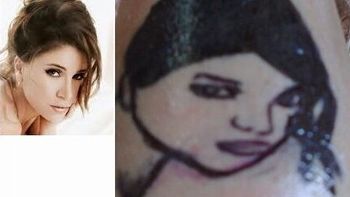 una fan extrema de florencia pena se tatuo su cara una fan extrema de florencia pena se tatuo su cara