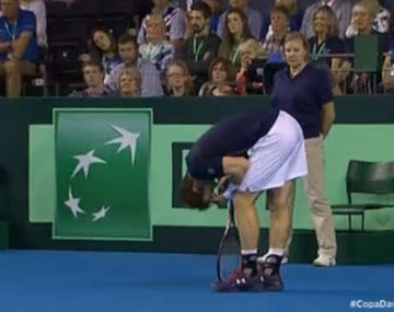 VIDEO: El momento en el que Murray pidió atención médica 