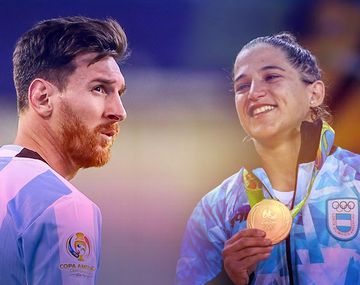 El mensaje alentador de Messi por la medalla de oro de Paula Pareto