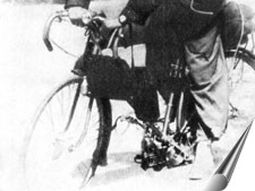 Che Guevara en bicicleta