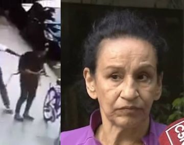 Cristina fue golpeada sin motivo alguno por un hombre que andaba por la calle