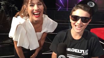 Pampita, junto a Nordeltus Pampita, junto a Nordeltus