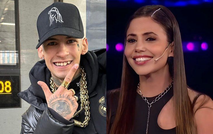 Romina acompañó a L-Gante en un ensayo donde cantó una canción del Pity Álvarez