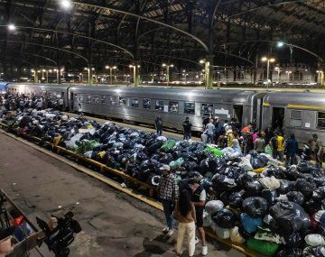 Un nuevo Tren Solidario parte a Zárate y Campana para asistir a los afectados del temporal