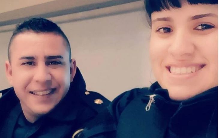 Lourdes Espíndola junto a su marido&nbsp;Fernando Altamirano.