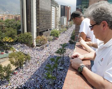 Las fotos de las movilizaciones en Venezuela