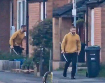 Londres: atacó con una espada a varias personas en la calle