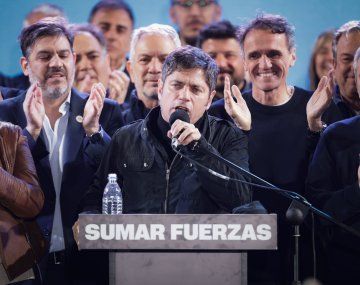 Axel Kicillof y el gran triunfo de Fuerza Patria en las elecciones legislativas bonaerenses.